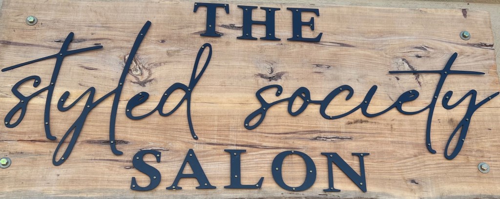 The Styled Society Salon outside display